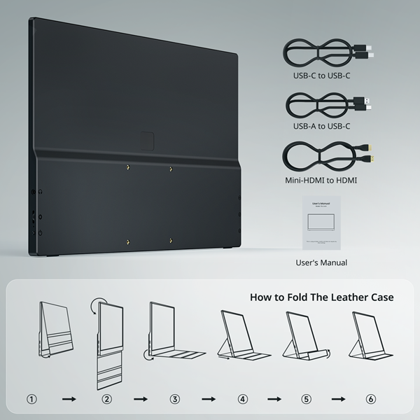 123encre écran portable M16C avec housse 303280 - 9