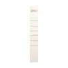 123encre étiquettes de dos autocollantes étroites 39 x 285 (10 pièces) - blanc