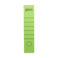 123inkt 123encre étiquettes de dos autocollantes larges 61 x 285 mm (10 pièces) - vert 16400055C 301651