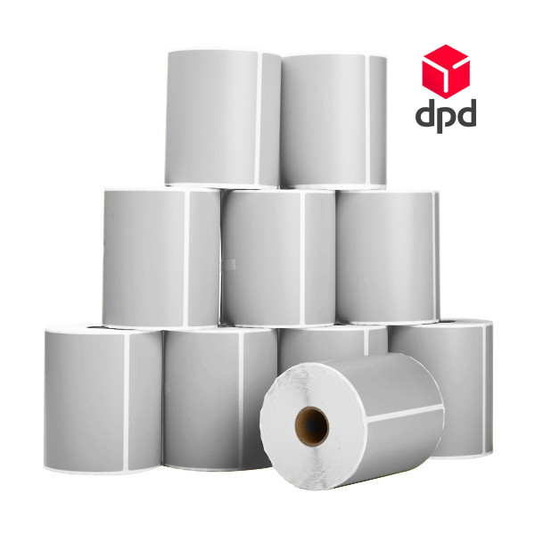 123encre étiquettes d'expédition DPD 102 x 152 mm (10 pièces) - argent 653394 - 1