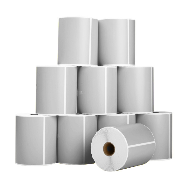 123encre étiquettes d'expédition PostNL 102 x 152 mm (10 pièces) - argent 089395 - 1