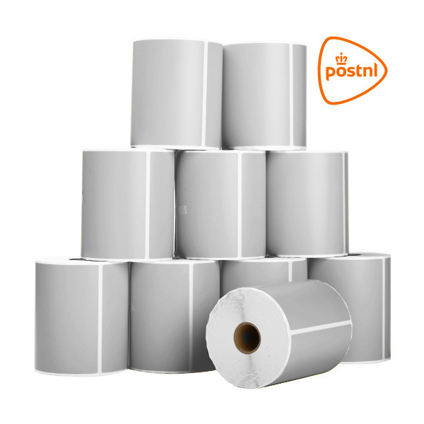 123encre étiquettes d'expédition PostNL 102 x 152 mm (10 pièces) - argent 089395 - 1