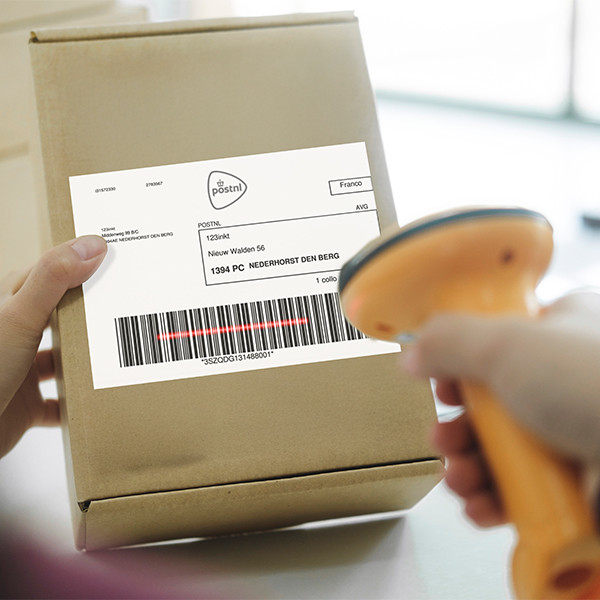 123encre étiquettes d'expédition pour PostNL 102 x 152 mm (10 pièces) - vert 089391 - 2