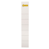 123encre étiquettes pour classeurs format étroit 30 x 186 mm (10 pièces) - blanc