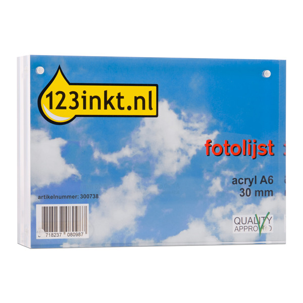123inkt 123encre A6 cadre photo acrylique 14,8 x 10,5 cm 1954805C SV12292 300738 - 1