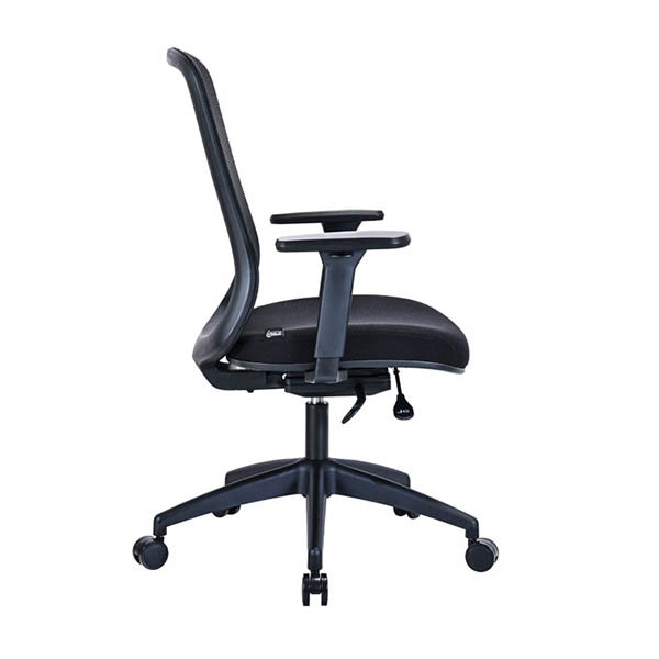 123encre Business Ecoline chaise de bureau mesh - noir 302669 - 3