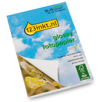 123encre Glossy papier photo brillant 245 g/m² 10 x 15 cm (100 feuilles) FSC®