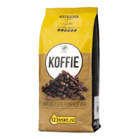 123inkt 123encre Gold grains de café torréfaction foncée 1 kg 52206C 300969