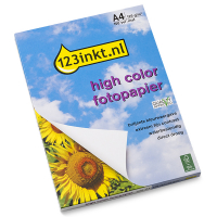 123inkt 123encre High Color papier photo mat 125 g/m² A4 (100 feuilles) FSC®  064010