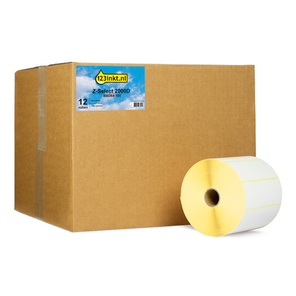 123encre LM330d 2000D étiquette d'entrepôt 102 x 38 mm (12 rouleaux) 089424 - 1