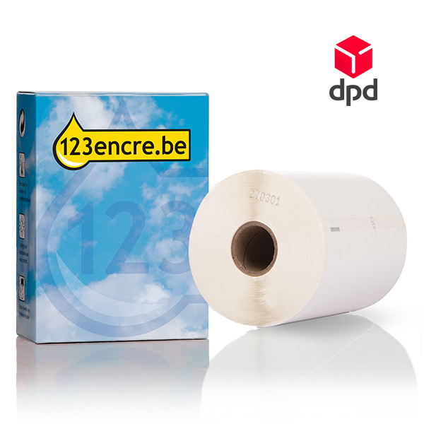 123encre LW650XL PRO étiquettes d'expédition DPD extra larges et durables (104 x 159 mm) 653383 - 1