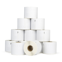 123encre LW650XL PRO étiquettes d'expédition et de badge pack avantageux 12 rouleaux (101 x 54 mm) 089327