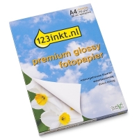 123inkt 123encre Premium Glossy papier photo satiné 210 g/m² A4 (50 feuilles)  064100