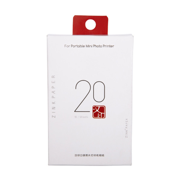 123inkt 123encre ZINK papier photo autocollant 5 x 7,6 cm (20 feuilles) 3214C002C 302224 - 1