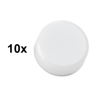 123encre aimants 15 mm (10 pièces) - blanc