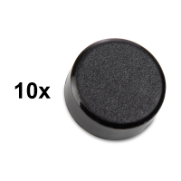 123encre aimants 15 mm (10 pièces) - noir