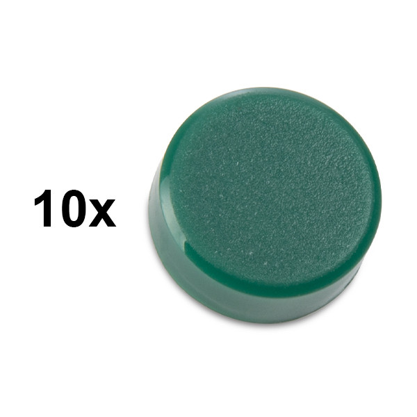 123inkt 123encre aimants 15 mm (10 pièces) - vert 6161555C 301256 - 1