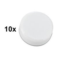 123encre aimants 20 mm (10 pièces) - blanc