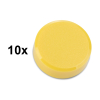 123encre aimants 20 mm (10 pièces) - jaune