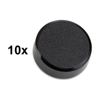 123encre aimants 20 mm (10 pièces) - noir