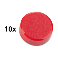 123encre aimants 20 mm (10 pièces) - rouge