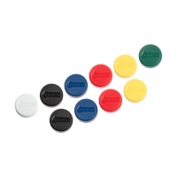 123inkt 123encre aimants 30 mm (10 pièces) - assorti 6163299C 301272
