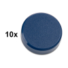 123encre aimants 30 mm (10 pièces) - bleu