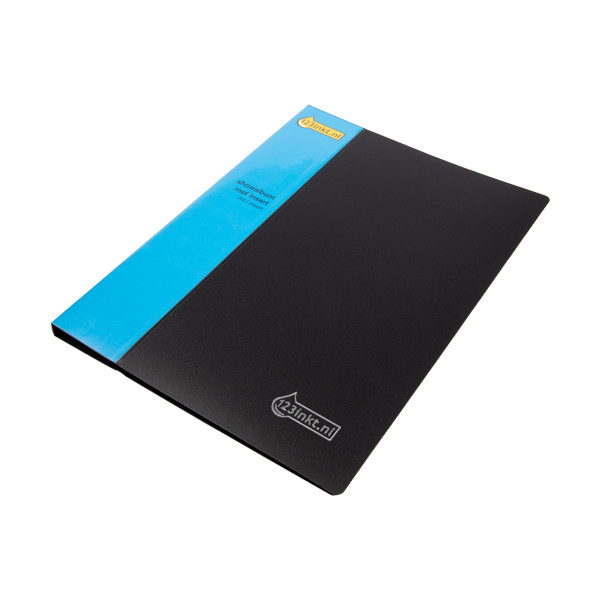 123encre album de présentation avec insert A4 (50 pochettes) - noir 301594 - 4