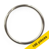 123encre anneaux porte-clés métalliques 25 mm (100 pièces) 303251 - 1