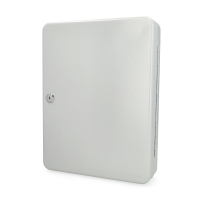 123encre armoire à clés pour 140 clés - gris