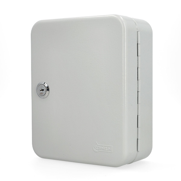 123encre armoire à clés pour 20 clés - gris 302949 - 1