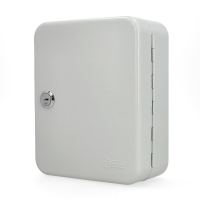 123encre armoire à clés pour 20 clés - gris