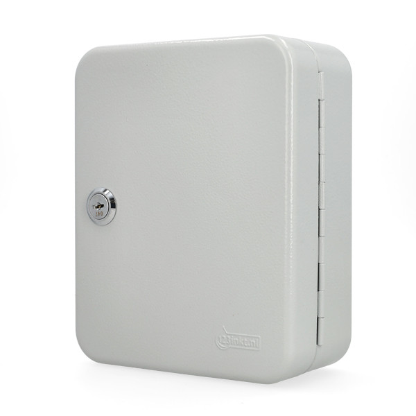 123encre armoire à clés pour 40 clés - gris 302950 - 1