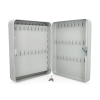 123encre armoire à clés pour 90 clés - gris 302951 - 2