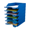 123inkt 123encre bac à courrier - bleu (6 pièces) 52270035C 8344250-14463 302412 - 4