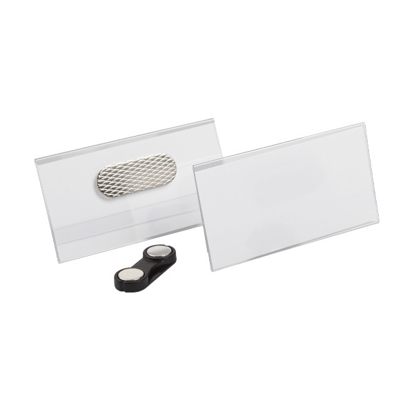 123inkt 123encre badge nominatif avec aimant 75 x 40 mm (25 pièces) 121267C 811619C 301915 - 1