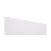 123encre bande de séparation trapèze 240 x 105 mm / 60 mm (100 pièces) - blanc 301769 - 1