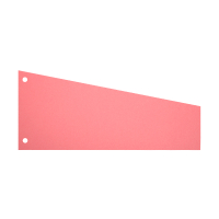 123encre bande de séparation trapèze 240 x 105 mm / 60 mm (100 pièces) - rose