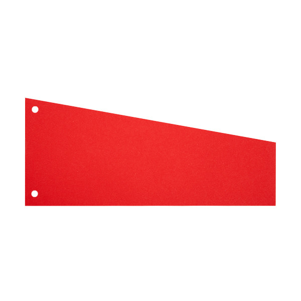 123inkt 123encre bande de séparation trapèze 240 x 105 mm / 60 mm (100 pièces) - rouge  301765 - 1