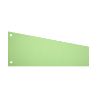 123inkt 123encre bande de séparation trapèze 240 x 105 mm / 60 mm (100 pièces) - vert 0707001TRC 301766