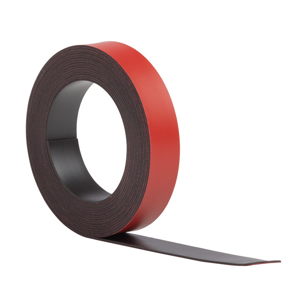 123encre bande magnétique 10 mm x 2 m - rouge 301902 - 1