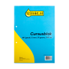 123encre bloc de cours A4 quadrillé 5 mm 70 g/m² (100 feuilles)