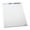 123encre bloc papier quadrillé pour chevalet de conférence 65 x 98 cm (2 x 50 feuilles) - blanc