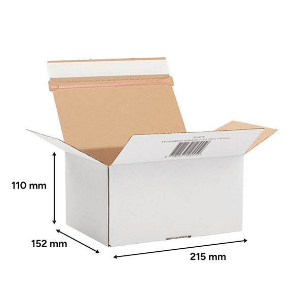 123encre boîte d’expédition autolock 215 x 152 x 110 mm (10 pièces) 301874 - 2