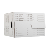123inkt 123encre boîtes de déménagement avec fond autolock (10 pièces) - blanc  301614 - 4