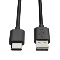 123inkt 123encre câble USB-A vers USB-C (1 mètre) 55466C CCGL60600BK10C 302315