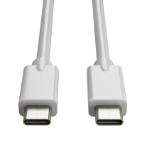 123inkt 123encre câble de charge USB-C vers USB-C 3.2 (1 mètre) - blanc CCTB64020AL10C 302269