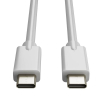 123inkt 123encre câble de charge USB-C vers USB-C 3.2 (1 mètre) - blanc CCTB64020AL10C 302269 - 1