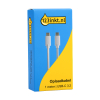 123inkt 123encre câble de charge USB-C vers USB-C 3.2 (1 mètre) - blanc CCTB64020AL10C 302269 - 2
