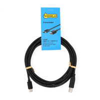123encre câble d'imprimante USB-C (3 mètres) - noir 303292